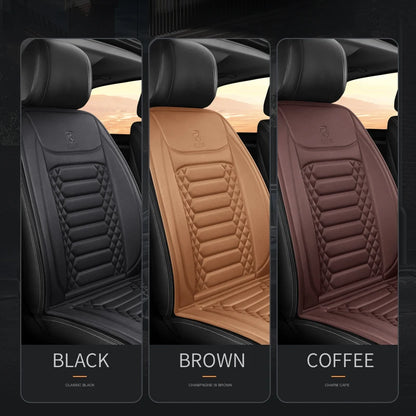 1/2PCS 12V Winter Heated Car Seat Cover Universal Heating Cushion Warmer Protector Pad Set