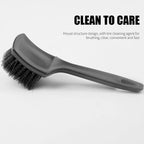 Tire Brush Hard Bristle Brush Car Beauty Brush Cleaning Brush Multi-functional Wheel Rim Foot Pad Fabric Cleaning Brush