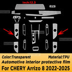 For  CHERY ARRIZO 8 2022-2025 Panel Navigation Screen Automotive Interior Protective Film Anti-Scratch Accessories