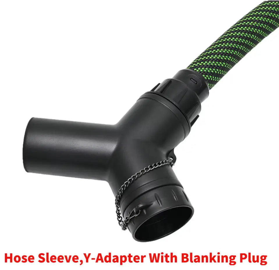 5/3.5m Dust Extractor Hose for FESTOL MIRK vacuum cleaner Grinder Polisher, Antistatic Threaded Hose D27/32