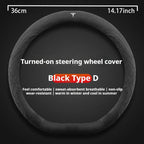 For Tesla Model 3  Y  S Model X Roadster Sport Suede Anti-slip Breathable Ultrathin Car Steering Wheel Cover Auto Accessories