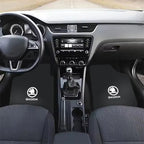 For Skoda Octavia A7 Vrs Fabia Superb Rapid Kodiaq Karoq Car Front & Rear Automotive Carpet Non-slip Floor Mat Auto Accessories