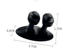 Car Dashboard Phone Charger Cable Manager Hook Headphone Line Organizer Clasp Clamp Holder Auto Interior Accessories