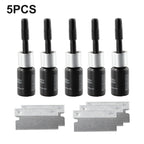 5PCS Automotive Glass Nano Repair Fluid Car Windshield Resin Crack Tool Kit Universal Car Windscreen Glass Scratch Crack Restore