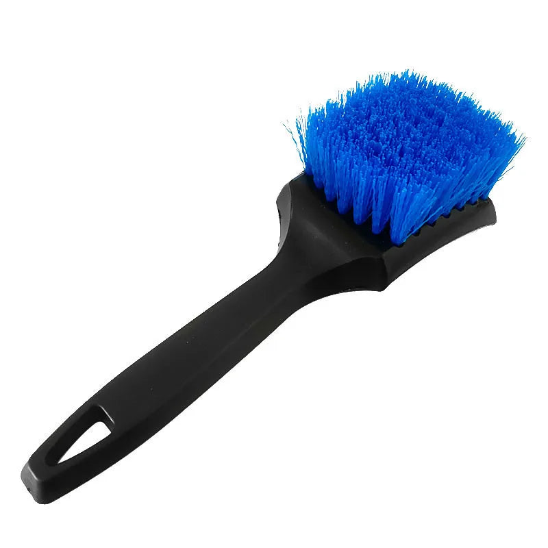 Tire Brush Hard Bristle Brush Car Beauty Brush Cleaning Brush Multi-functional Wheel Rim Foot Pad Fabric Cleaning Brush