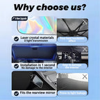 Car Sunshade For Nissan Juke F16 2019~2025 2024 2023 2022 2021 Front Windshield Sun Visor Cover Anti UV Protection Accessories