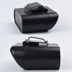 For Suzuki Swift Alto 2023~2025 Car Trash Bin Black Square Pressing Storage Box Sundries Organizer Hanging Trash Can Accessories