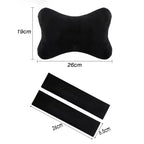 Car Headrest Rest Neck Pillow Cushion Seat Belt Shoulder Pads For Voyah Dreamer Dream Free 318 PHEV COURAGE Galvanized Accessory