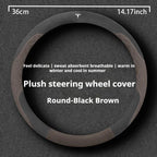 For Tesla Model 3  Y  S Model X Roadster Sport Suede Anti-slip Breathable Ultrathin Car Steering Wheel Cover Auto Accessories