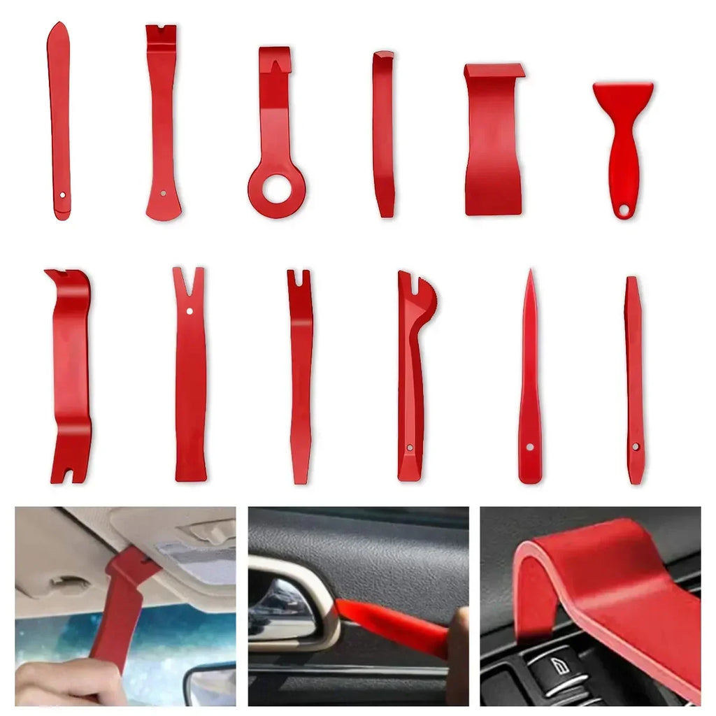 Car Door Clip Car Disassembly Tools Set DVD Stereo Refit Kits Interior Plastic Trim Panel Dashboard Removal Tool Repair Tools
