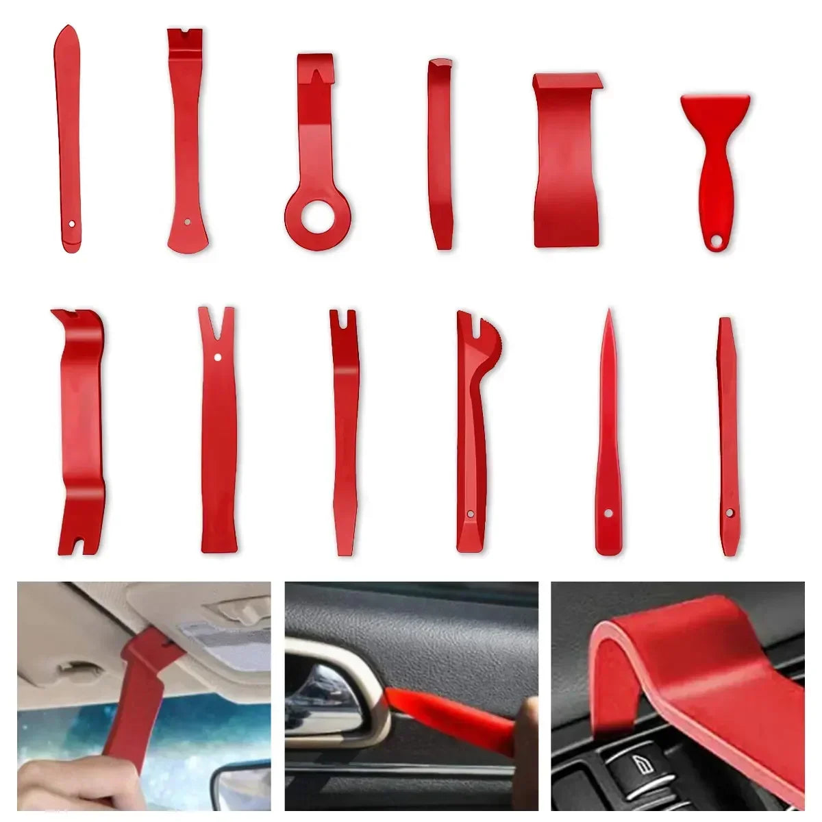 Car Door Clip Car Disassembly Tools Set DVD Stereo Refit Kits Interior Plastic Trim Panel Dashboard Removal Tool Repair Tools