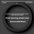 For Tesla Model 3  Y  S Model X Roadster Sport Suede Anti-slip Breathable Ultrathin Car Steering Wheel Cover Auto Accessories