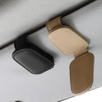 Universal Car Sunglasses Clip Card Ticket Holder Stand Fastener Pen Case Eyeglasses Sun Visor Car Accessories