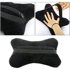 Car Headrest Rest Neck Pillow Cushion Seat Belt Shoulder Pads For Voyah Dreamer Dream Free 318 PHEV COURAGE Galvanized Accessory