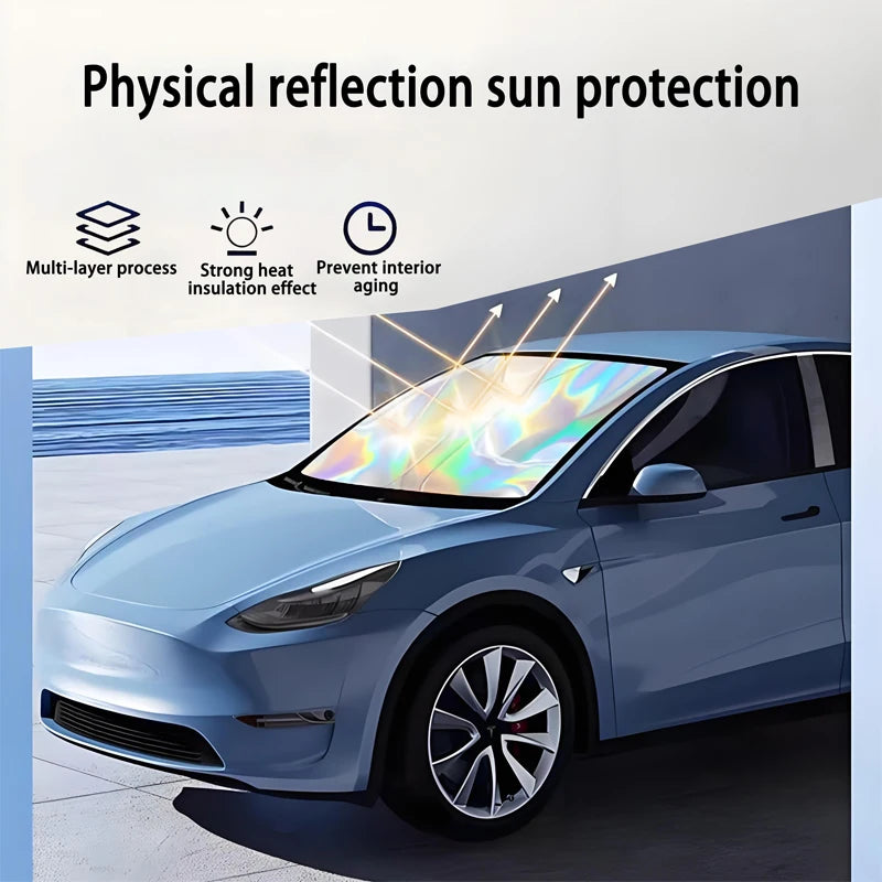 Car Sunshade For Nissan Juke F16 2019~2025 2024 2023 2022 2021 Front Windshield Sun Visor Cover Anti UV Protection Accessories