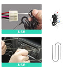 Car Door Clip Car Disassembly Tools Set DVD Stereo Refit Kits Interior Plastic Trim Panel Dashboard Removal Tool Repair Tools