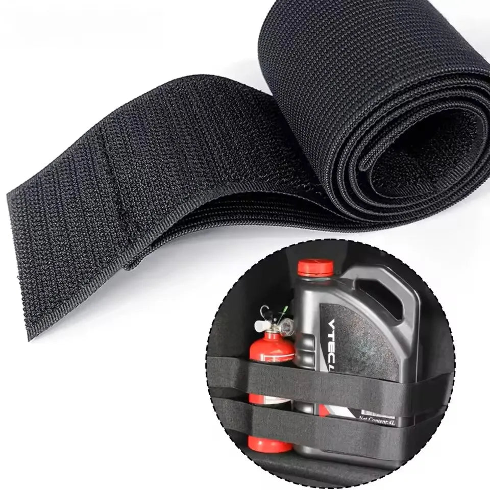 50cm Car Trunk Organizer Firm Magic Tape Cars Stowing Tidying Fixed Belt Auto Tool Storage Fixing Belt
