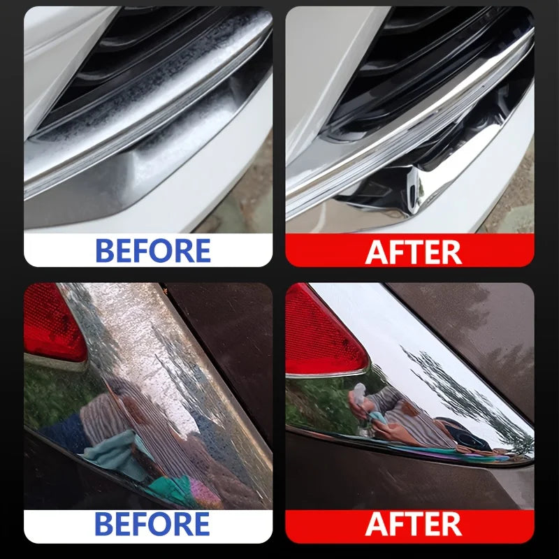 Multi-Functional Silver Repair Pen - Suitable for Chrome-Plated Wheels, Car Paint and Other Silver Areas. Simple Repair of Scratches, Dents, and Peeling Paint. Long-Lasting and Effective. a Must-Have Paint Repair Tool for Car