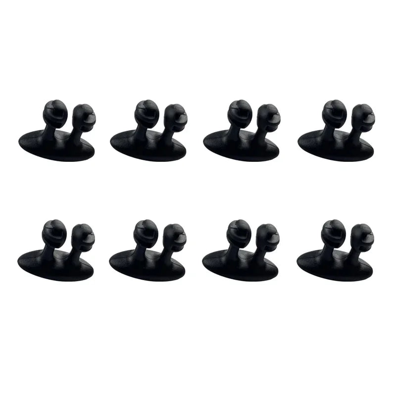 Car Dashboard Phone Charger Cable Manager Hook Headphone Line Organizer Clasp Clamp Holder Auto Interior Accessories