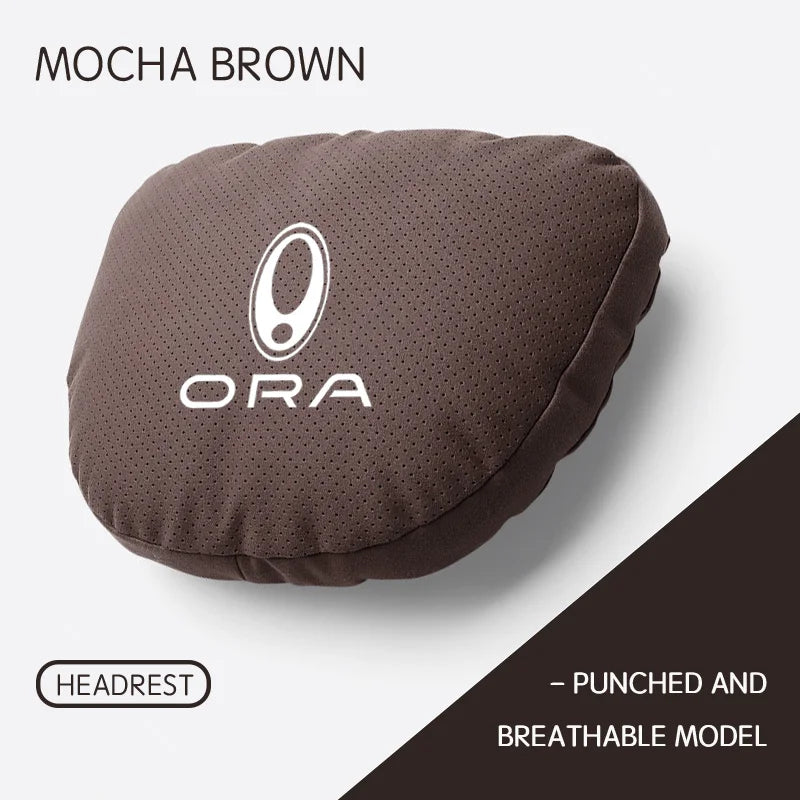For GWM ORA 03 GT Good Cat Funky Cat Lightning Cat Ballet Cat 07 Accessories Car Neck Headrest Pillow Seat Lumbar Spine Protect