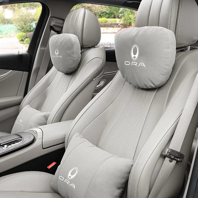 For GWM ORA 03 GT Good Cat Funky Cat Lightning Cat Ballet Cat 07 Accessories Car Neck Headrest Pillow Seat Lumbar Spine Protect