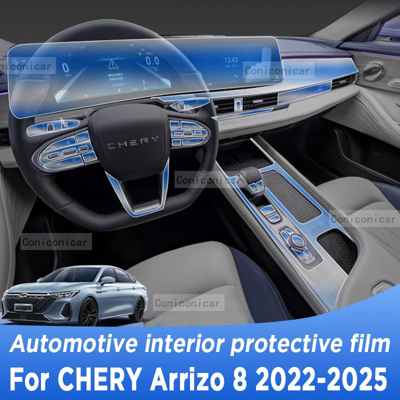 For  CHERY ARRIZO 8 2022-2025 Panel Navigation Screen Automotive Interior Protective Film Anti-Scratch Accessories