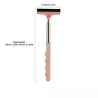 Car Rearview Mirror Wiper, Telescopic Squeegee for Auto Glass, Portable Water Cleaner Rod, Mini Automotive Cleaning Tool