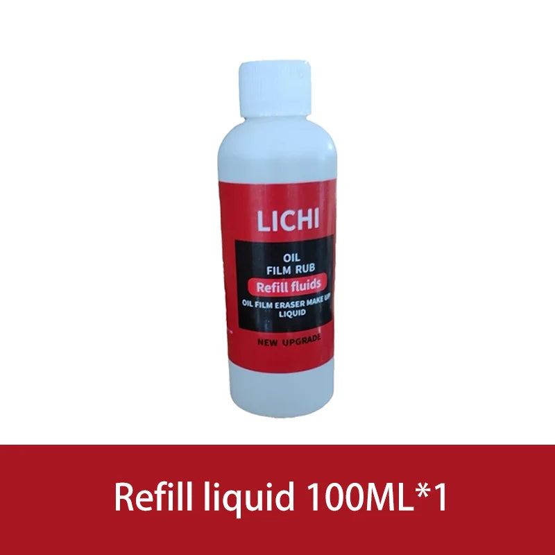 Windshield Cleaner Brush Car Glass Oil Film Cleaner Glossy Powerful Removes Accessories Cleaning Board Automotive Wash