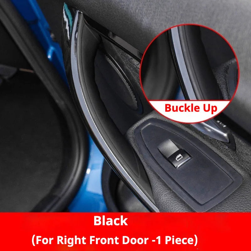 Car Interior Door Handles For BMW F30 F31 F32 F34 F36 F80 F82 3 4 Series 3GT ABS Interior Door Handle Pull Protective Cover