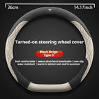 For Tesla Model 3  Y  S Model X Roadster Sport Suede Anti-slip Breathable Ultrathin Car Steering Wheel Cover Auto Accessories