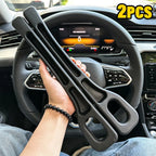2Pcs Car Seat Gap Filler Organizer PU Universal Car Seat Gap Anti-leak Stopper Strip Slot Seat Gap Storage Organizer Accessories