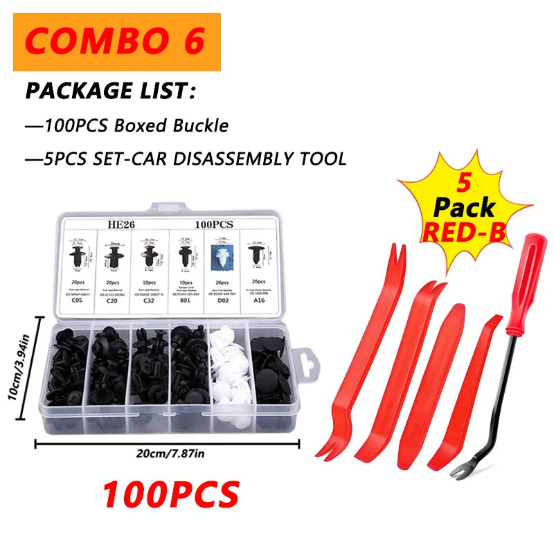 Car Hand Tool Set Car Disassembly Tool Kit Stereo Repair DVD Repair Tool Dashboard Removal Tool Interior Plastic Trim Panel