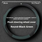 For Tesla Model 3  Y  S Model X Roadster Sport Suede Anti-slip Breathable Ultrathin Car Steering Wheel Cover Auto Accessories