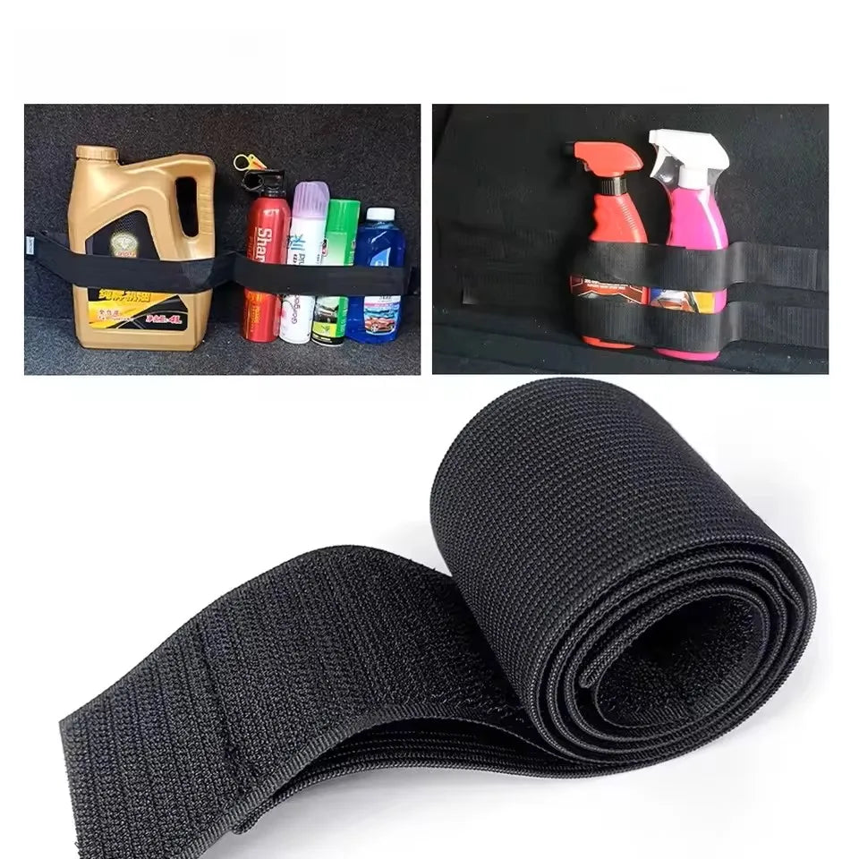 50cm Car Trunk Organizer Firm Magic Tape Cars Stowing Tidying Fixed Belt Auto Tool Storage Fixing Belt