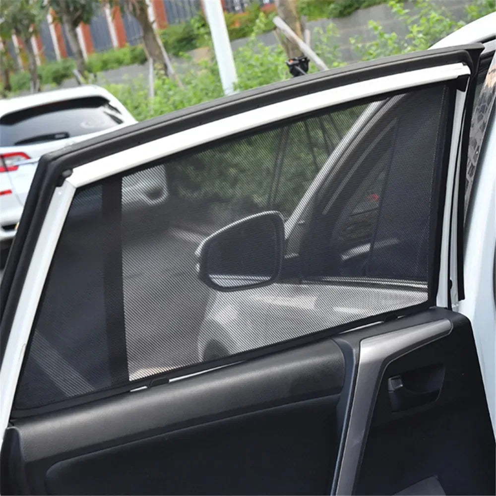 Custom Magnetic Car Window Sunshade For Subaru Forester SJ 2012 - 2018 Curtain Mesh Front Windshield 2013 2014 2015 2016 2017