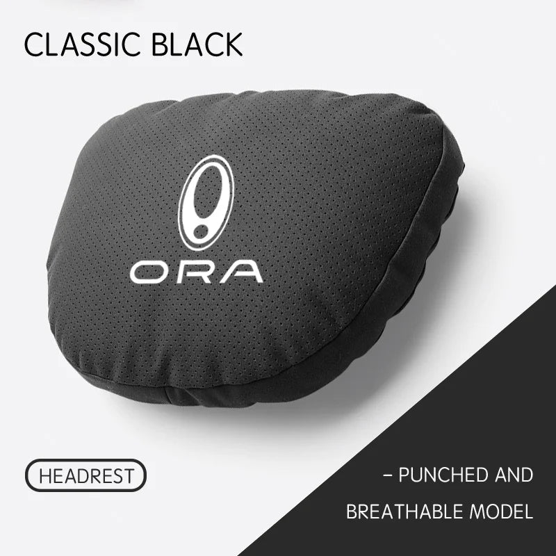 For GWM ORA 03 GT Good Cat Funky Cat Lightning Cat Ballet Cat 07 Accessories Car Neck Headrest Pillow Seat Lumbar Spine Protect