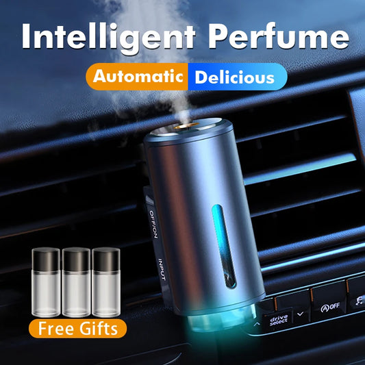 Electric Car Air Diffuser Aroma Vent Humidifier Mist Air Freshener & Odor Remover