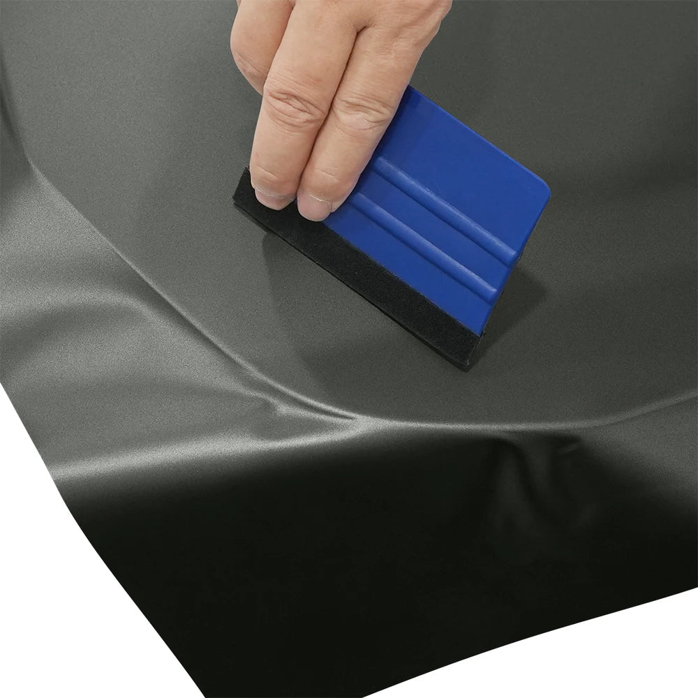 Car Sticker Matt Mountain Ash Grey Wrapping Vinyl Film PET Bubble Free Wrapping Car Accessories Auto Self Adhesive Decals