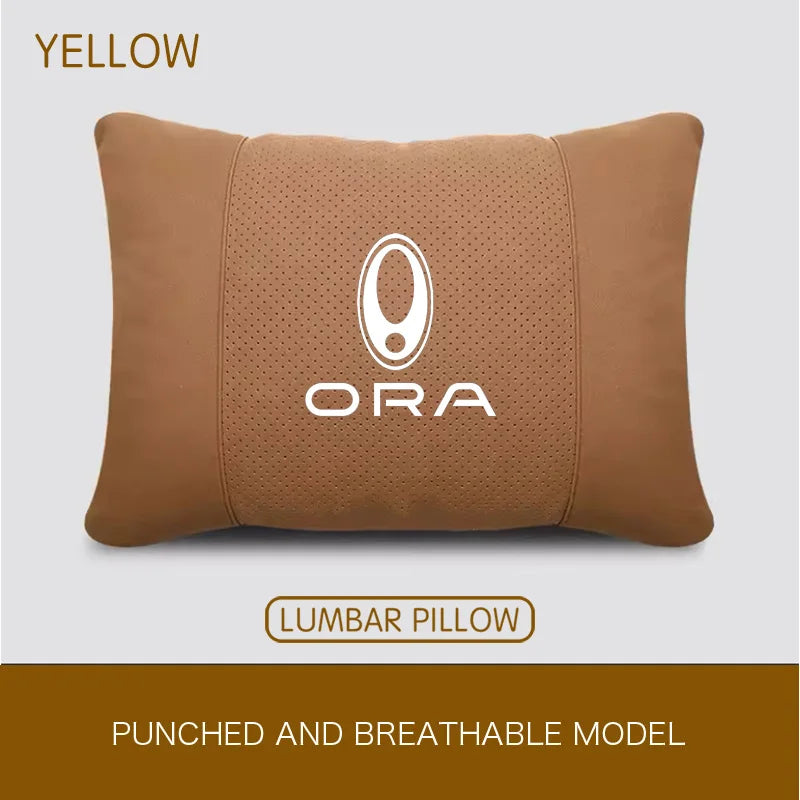 For GWM ORA 03 GT Good Cat Funky Cat Lightning Cat Ballet Cat 07 Accessories Car Neck Headrest Pillow Seat Lumbar Spine Protect