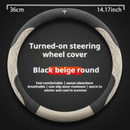 For Tesla Model 3  Y  S Model X Roadster Sport Suede Anti-slip Breathable Ultrathin Car Steering Wheel Cover Auto Accessories