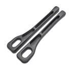 2pc Car Seat Gap Filler Organizer Pu Waterproof Car Seat Gap Plug Strip with 2 Grooves Seat Gap Storage Auto Interior Accessorie