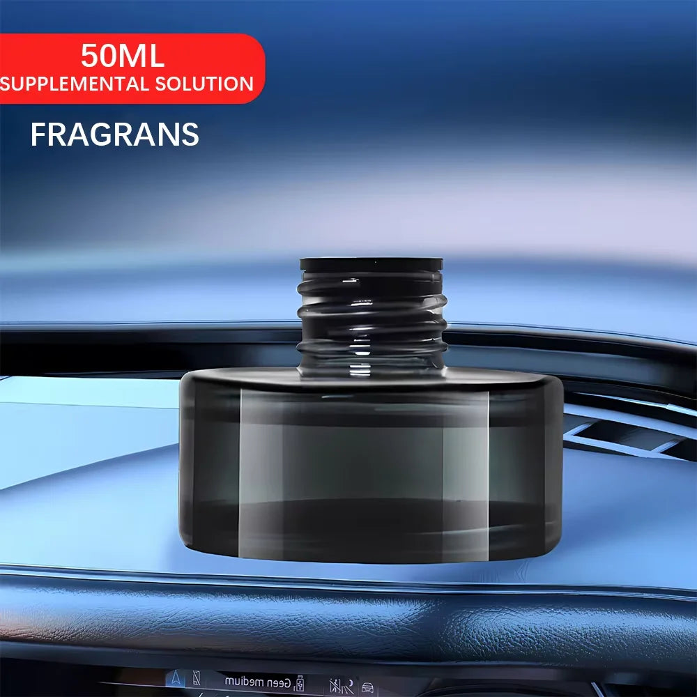 Smart Car Air Freshener AI Rechargeable Car Aroma Diffuser Smart eyes 4 Levels of Adjustable Intelligent Car Diffuser Gift