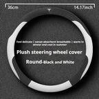 For Tesla Model 3  Y  S Model X Roadster Sport Suede Anti-slip Breathable Ultrathin Car Steering Wheel Cover Auto Accessories