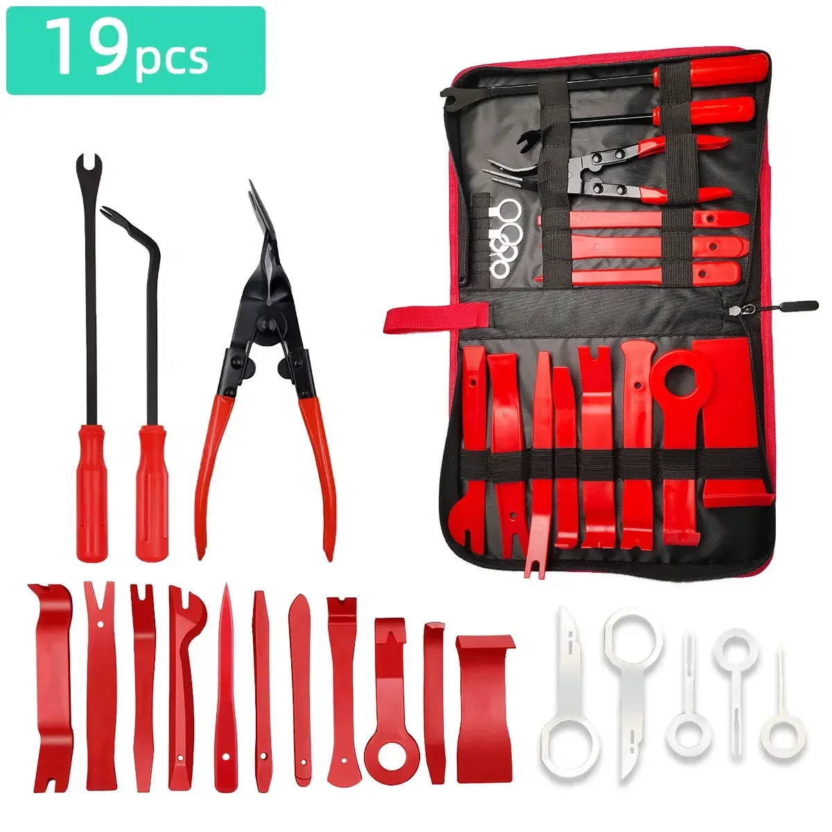 Car Door Clip Car Disassembly Tools Set DVD Stereo Refit Kits Interior Plastic Trim Panel Dashboard Removal Tool Repair Tools