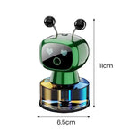 Smart Car Air Freshener AI Rechargeable Car Aroma Diffuser Smart eyes 4 Levels of Adjustable Intelligent Car Diffuser Gift